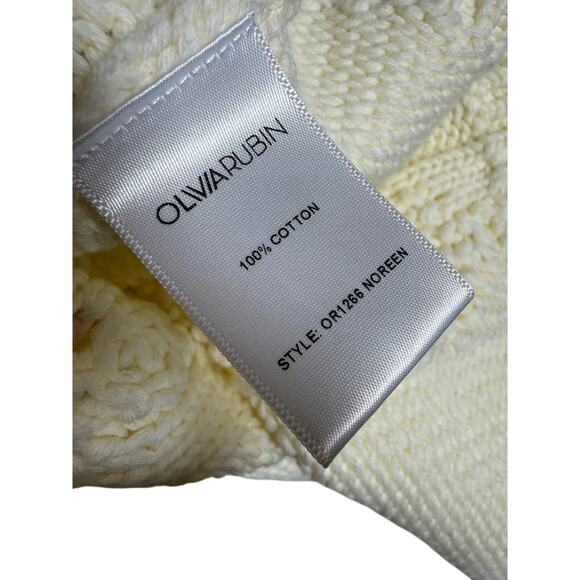 NWT Olivia Rubin Noreen Knit Pom Pom Mini Skirt Sz. M - Picture 7 of 8